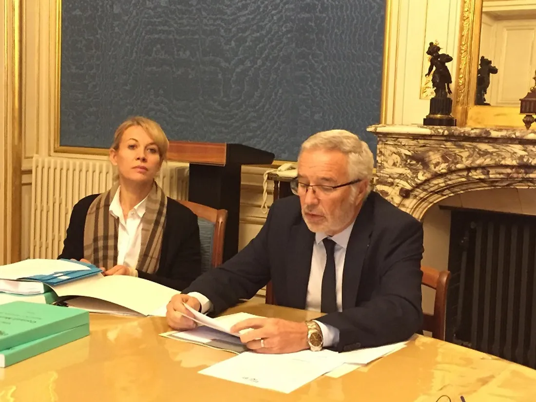 Nathalie Koenders et François Rebsamen 